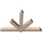 Ekena Millwork Kennewick Smooth Timber Gable Bracket, Douglas Fir, 72"W x 45"H x 5 1/2"D x 5 1/2"F, 15/12 Pitch GBW072X45X0606KEN00SDF - alternate 4